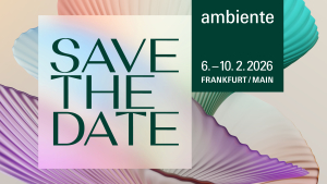 Visit us at the prestigious international trade fair Ambiente 2026